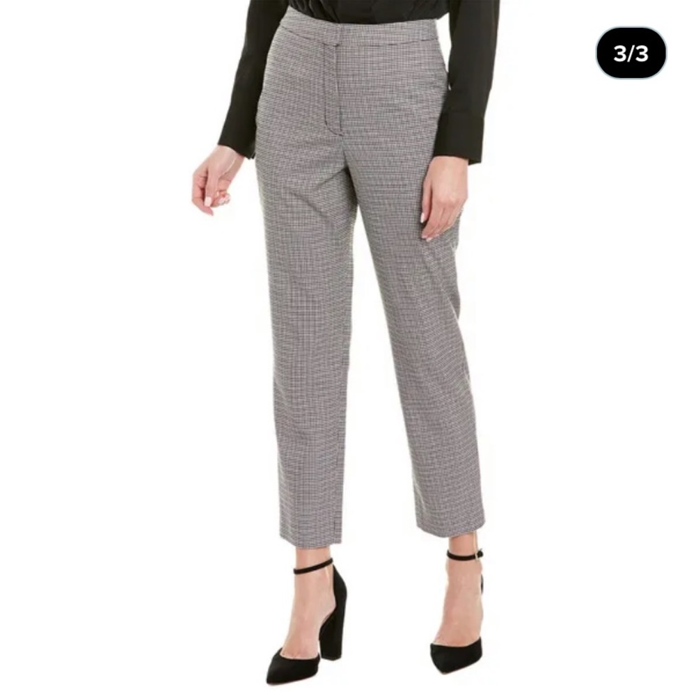 NWT BCBGMAXAZRIA plaid trouser pant
